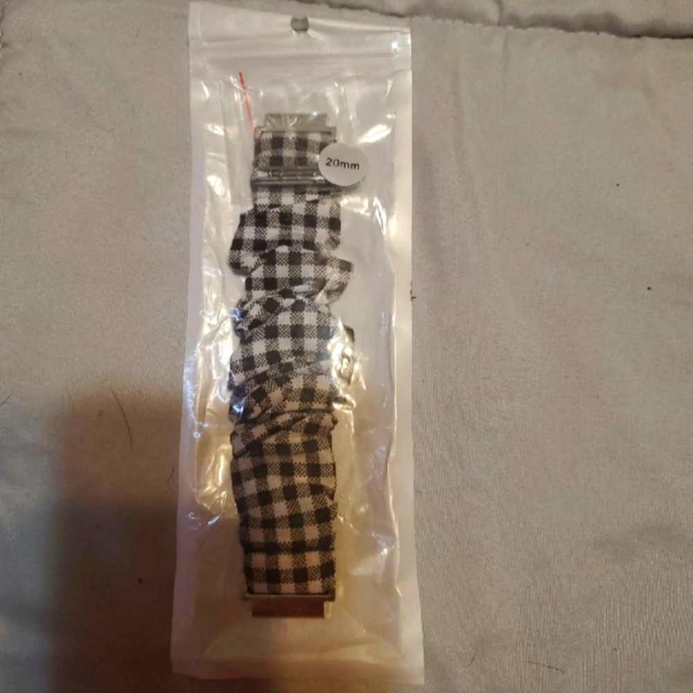 Scrunchie watch band for smart watches 20mm